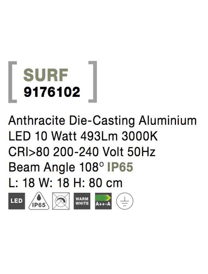 Stalp Nova Luce SURF 9176102