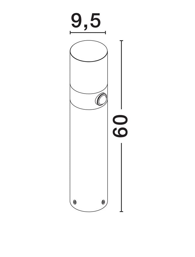 Stalp cu senzor Nova Luce PAUL 9176108