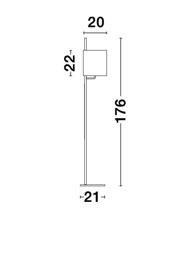 Lampadar Nova Luce YAMA 9180522