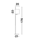 Lampadar Nova Luce YAMA 9180522