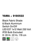 Lampadar Nova Luce YAMA 9180522