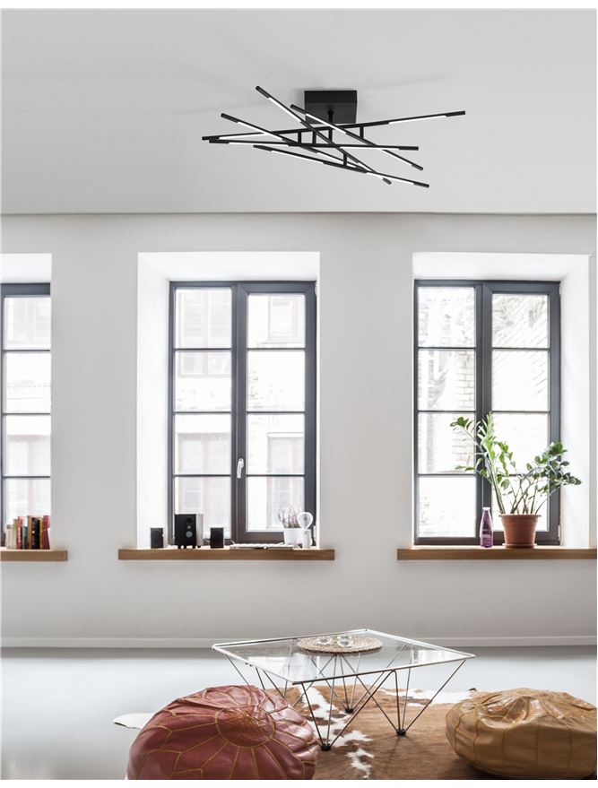 Plafoniera Nova Luce RACCIO 9180714