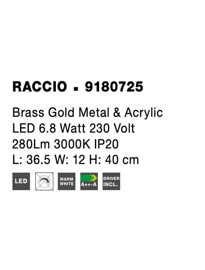 Veioza Nova Luce RACCIO 9180725
