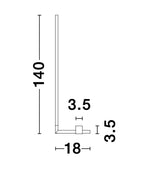 Lampadar Nova Luce RACCIO 9180727