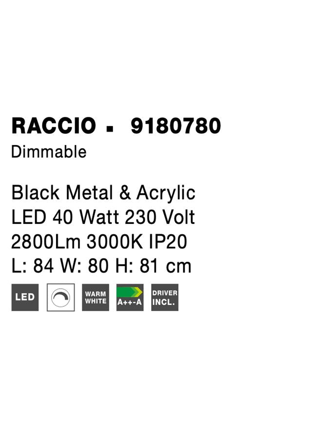 Lustra Nova Luce RACCIO 9180780