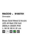 Lustra Nova Luce RACCIO 9180781