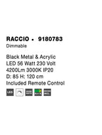 Lustra Nova Luce RACCIO 9180783