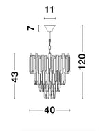 Candelabru Nova Luce GRANE 9181100