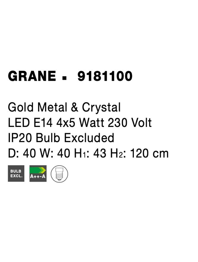 Candelabru Nova Luce GRANE 9181100