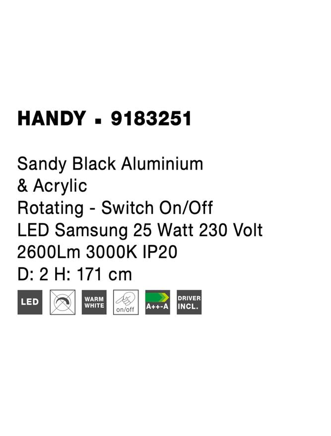 Lampadar Nova Luce HANDY 9183251