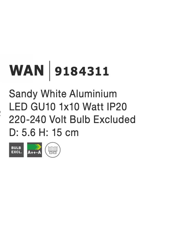 Aplica Nova Luce WAN 9184311