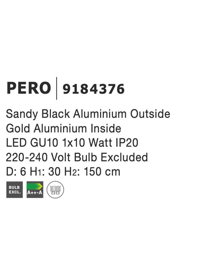 Pendul Nova Luce PERO 9184376
