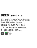 Pendul Nova Luce PERO 9184376