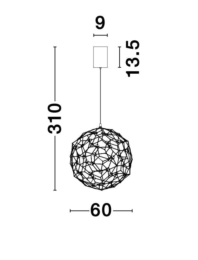 Candelabru Nova Luce SOLE 9186001