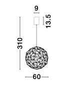 Candelabru Nova Luce SOLE 9186001