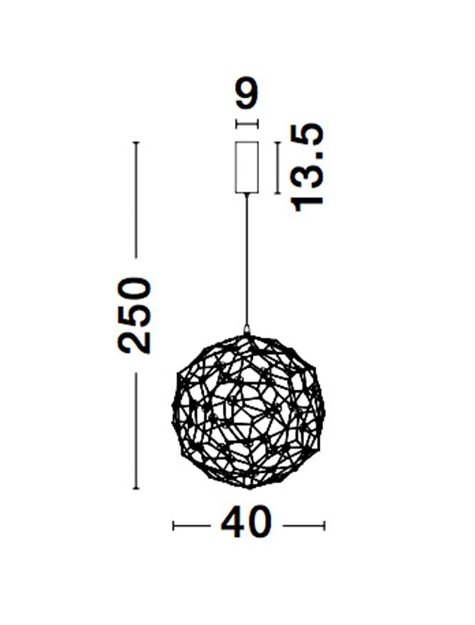 Candelabru Nova Luce SOLE 9186002