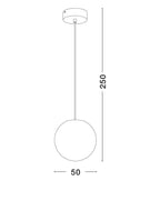 Pendul exterior Nova Luce MOON 9186712