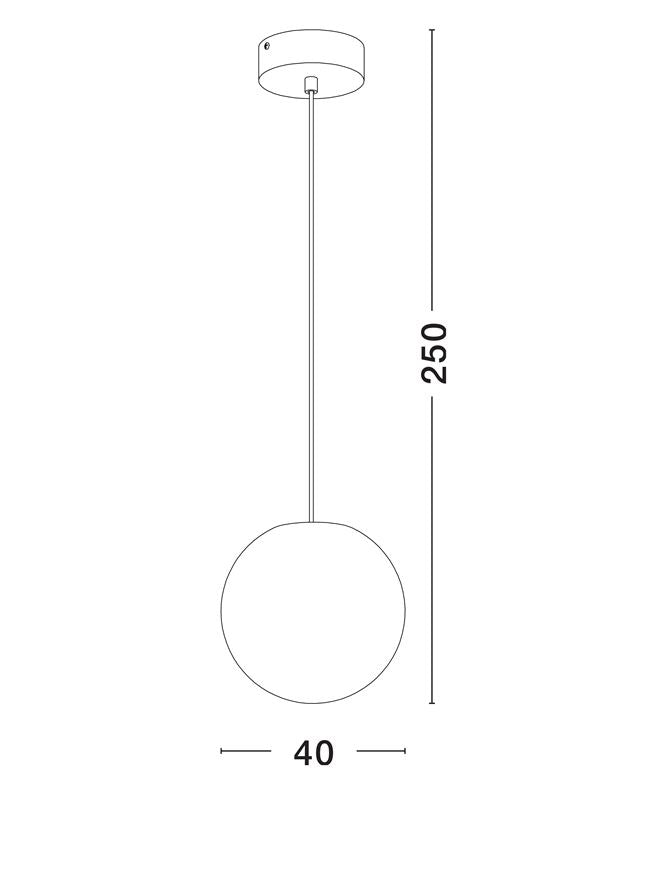 Pendul exterior Nova Luce MOON 9186713