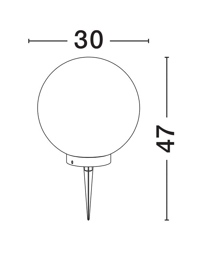 Stalp Nova Luce MOON 9186717