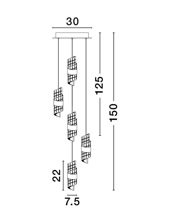 Candelabru Nova Luce SENECA 9186939