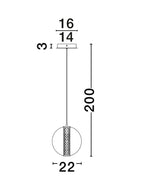 Pendul Nova Luce NAVI 9186951