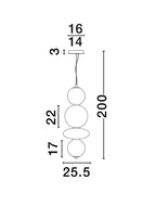 Pendul Nova Luce NAVI 9186952