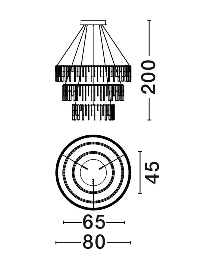 Candelabru Nova Luce STELLAR 9186971