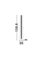 Lampadar Nova Luce NAVI 9186984