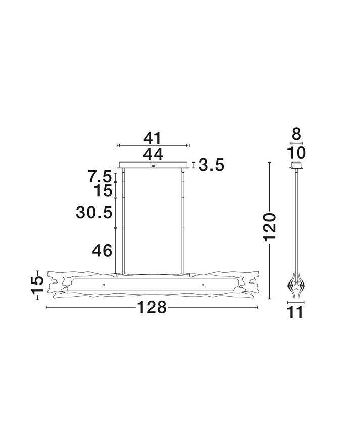 Lustra Nova Luce VELAR 9187002