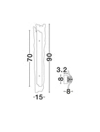 Aplica Nova Luce VELAR 9187003