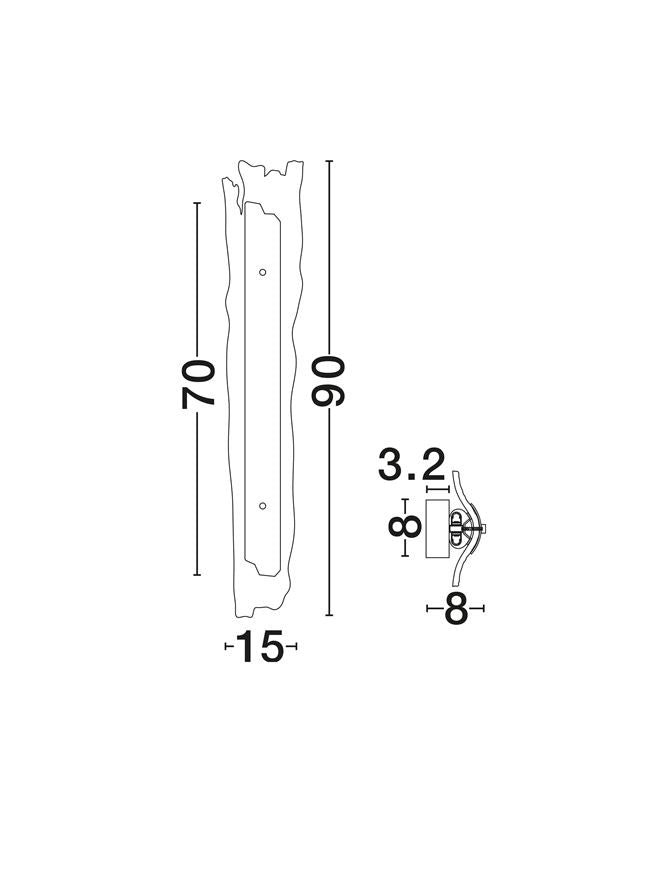 Aplica Nova Luce VELAR 9187003