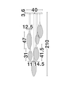 Candelabru Nova Luce SERIQ 9187005