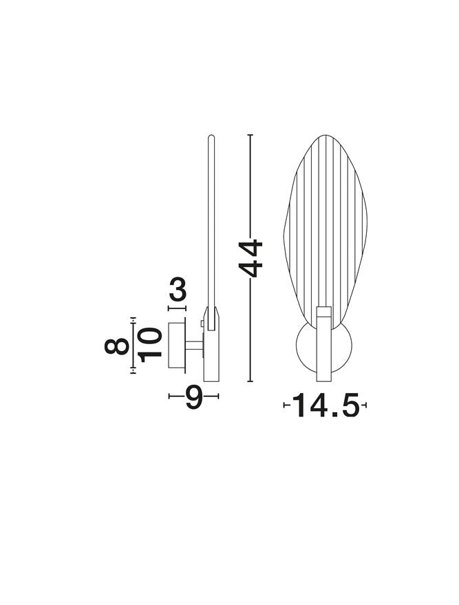 Aplica Nova Luce SERIQ 9187009