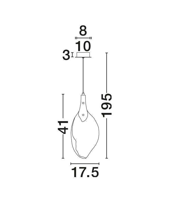 Pendul Nova Luce BELLINA 9187010
