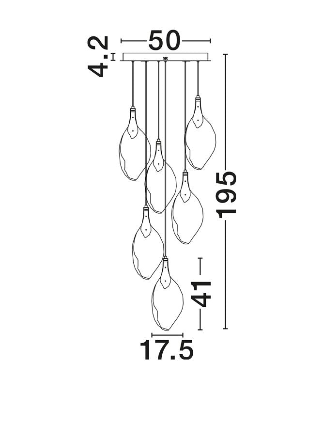 Candelabru Nova Luce BELLINA 9187011