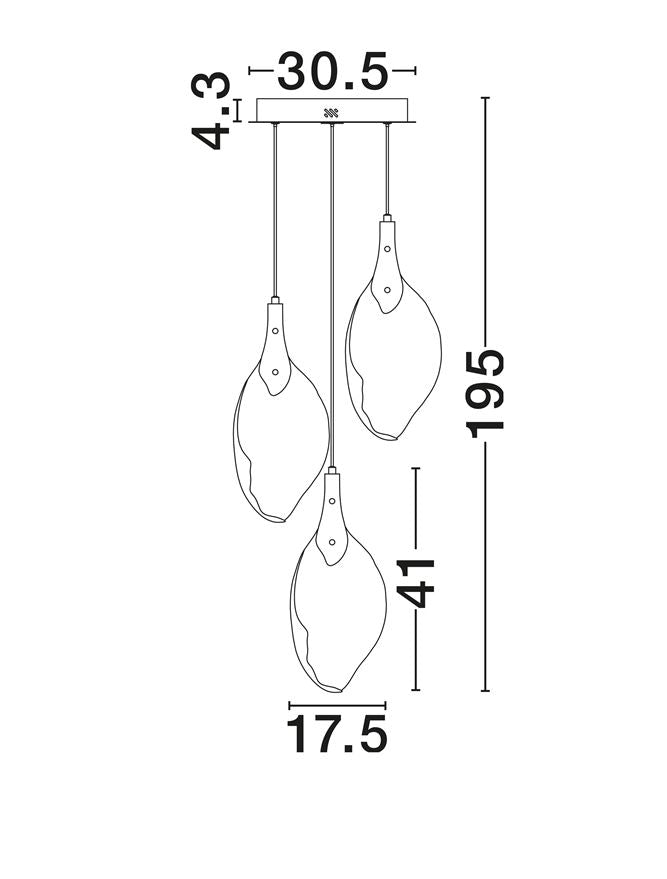 Candelabru Nova Luce BELLINA 9187012