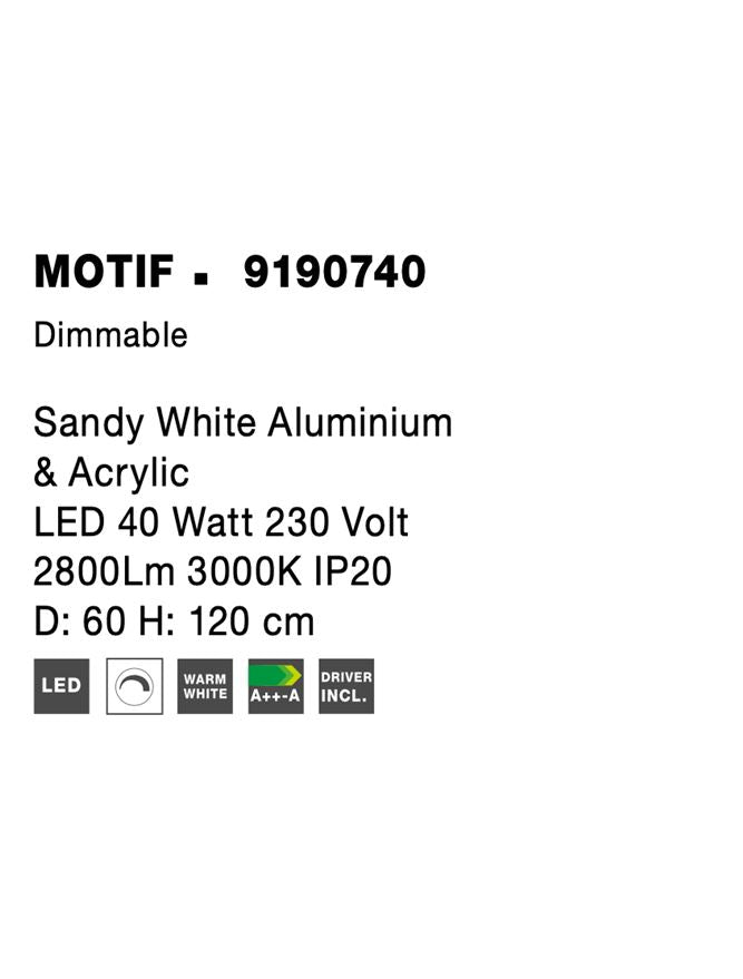 Lustra Nova Luce MOTIF 9190740