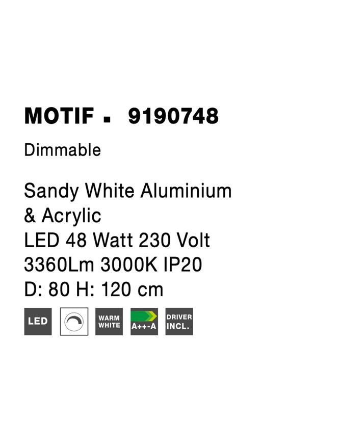 Lustra Nova Luce MOTIF 9190748