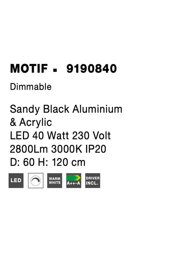 Lustra Nova Luce MOTIF 9190840