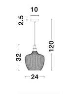 Pendul Nova Luce LONI 9191241