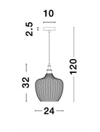 Pendul Nova Luce LONI 9191242