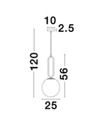 Pendul Nova Luce GRUS 9191251