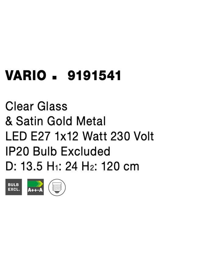 Pendul Nova Luce VARIO 9191541