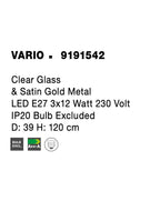 Lustra  Nova Luce VARIO 9191542