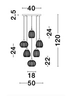 Candelabru Nova Luce VARIO 9191544
