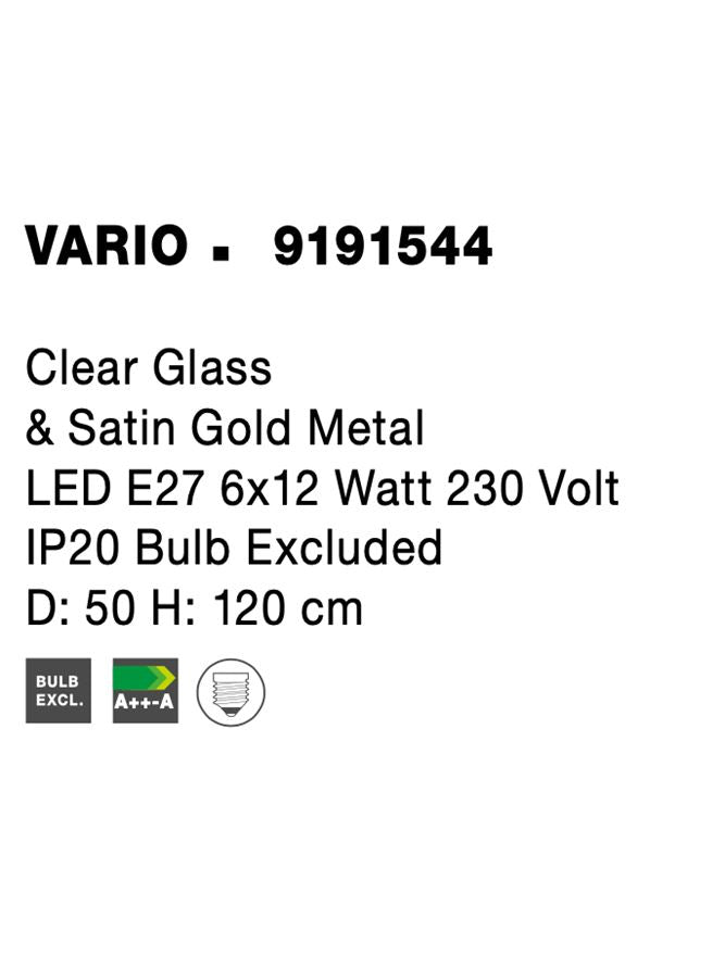 Candelabru Nova Luce VARIO 9191544