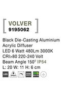 Aplica exterior Nova Luce VOLVER 9195062