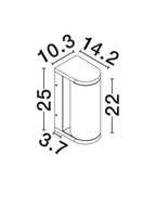 Stalp Nova Luce IMAN 9195100