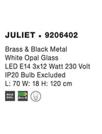 Lustra Nova Luce JULIET 9206402