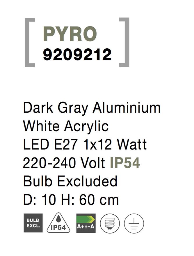 Stalp Nova Luce PYRO 9209212